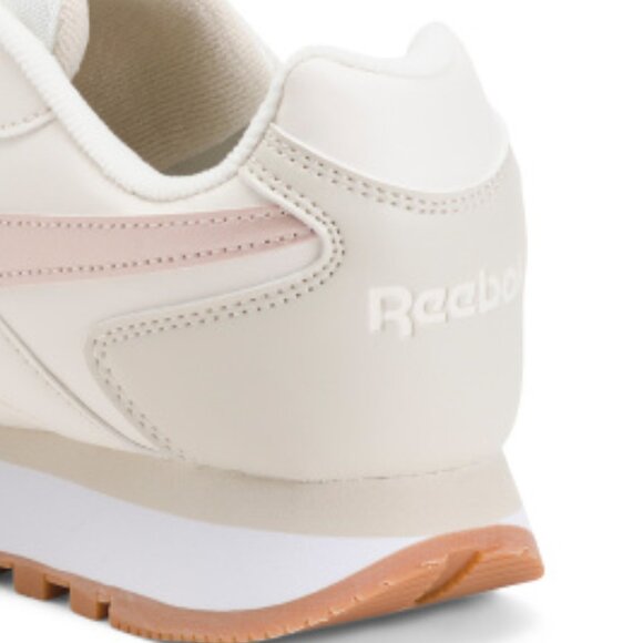 NEW REEBOK Leather Harman Double Sneakers Chalk for women 123mn - Picture 4 of 5